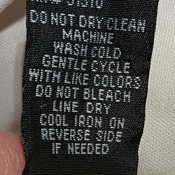 iZ Byer EUC Women's Dressy Tank, Size Large. Champagne Colored & Gold Dots - Picture 7 of 9